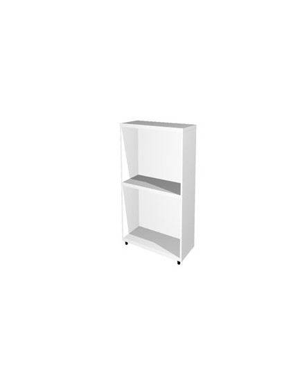 LIBRERIA BASSA A GIORNO 40x32cm - H81,5cm BIANCO