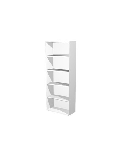 LIBRERIA ALTA A GIORNO 76x32cm - H196cm BIANCO
