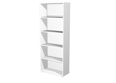 LIBRERIA ALTA A GIORNO 76x32cm - H196cm BIANCO