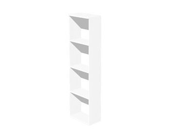 LIBRERIA ALTA A GIORNO 40x32cm - H196cm BIANCO