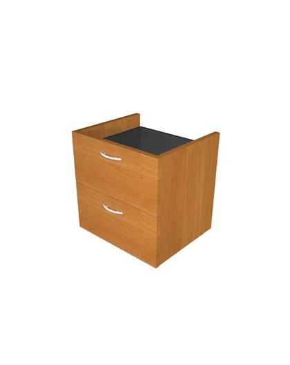 COPPIA CASSETTI 36x29x35,5cm x libreria L40 NOCE CHIARO