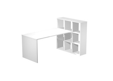 Postazione Home-Office 9 caselle L169 x P104 x H104cm Bianco