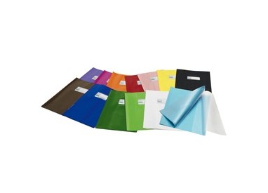 Coprimaxi PVC lucido coprente GreenLine 21x30cm c/alette rosa RiPlast