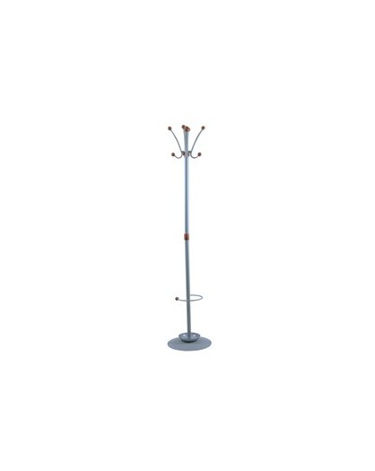 APPENDIABITI DALLAS 180CM A 8 POSTI C/PORTAOMBRELLI GRIGIO