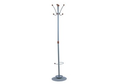 APPENDIABITI DALLAS 180CM A 8 POSTI C/PORTAOMBRELLI GRIGIO