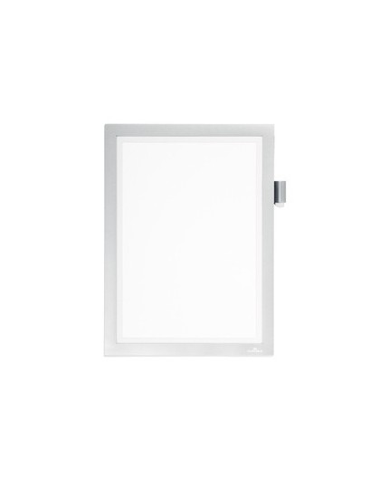 Cornice adesiva Duraframe® Note A4 21X29,7cm argento DURABLE