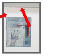 SISTEMA APPENDI QUADRI a PARETE Arte System