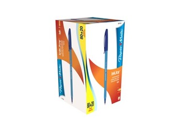 SPECIAL PACK 80+20PENNA SFERA InkJoy 100 BLU 1.0MM PAPERMATE