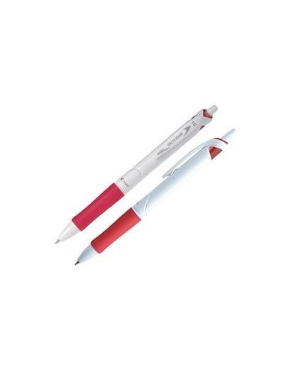 Penna a sfera scatto ACROBALL PURE WHITE Begreen 1,0mm rosso PILOT