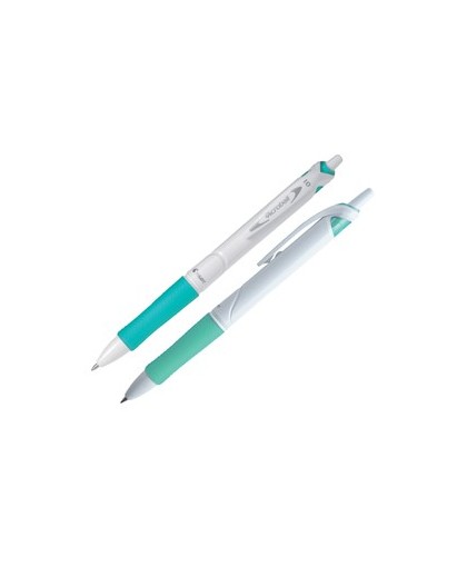 Penna a sfera scatto ACROBALL PURE WHITE Begreen 1,0mm verde PILOT