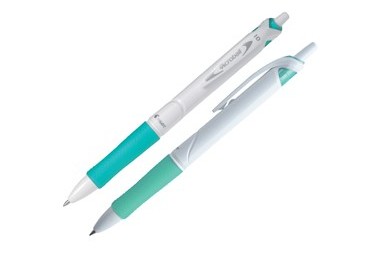 Penna a sfera scatto ACROBALL PURE WHITE Begreen 1,0mm verde PILOT