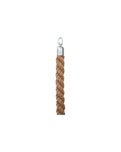 CORDONE INTRECCIATO 150cm BRONZO per COLONNINA SEGNAPERCORSO Securit