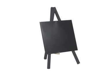 Mini LAVAGNA CON CAVALLETTO NERO 24,4x15cm Securit