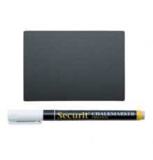 Set 20 TAG nere 7,4x10,5cm (A7) Securit