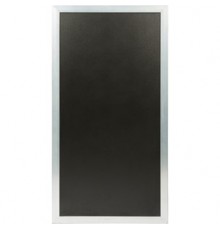 LAVAGNA Multiboard NERA 60x115cm cornice ARGENTO Securit