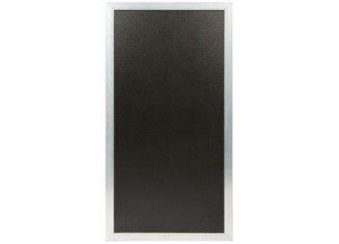 LAVAGNA Multiboard NERA 60x115cm cornice ARGENTO Securit