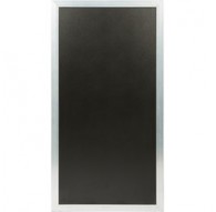 LAVAGNA Multiboard NERA 60x115cm cornice ARGENTO Securit