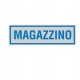 TARGHETTA ADESIVA 165x50mm MAGAZZINO