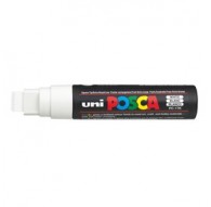 Marcatore UNI POSCA PC17K p.scalpello 15mm bianco UNI MITSUBISHI