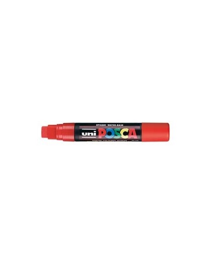 Marcatore UNI POSCA PC17K p.scalpello 15mm rosso UNI MITSUBISHI