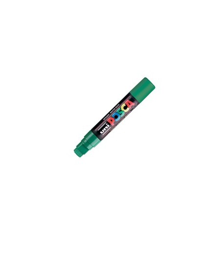 Marcatore UNI POSCA PC17K p.scalpello 15mm verde UNI MITSUBISHI
