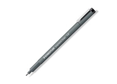 Pennarello Pigment Liner 308 nero 1,0mm Staedtler
