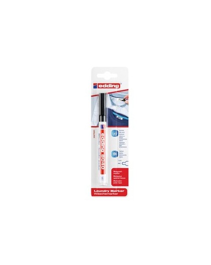 Marcatore EDDING 8040 1,0mm nero permanente per tessuti