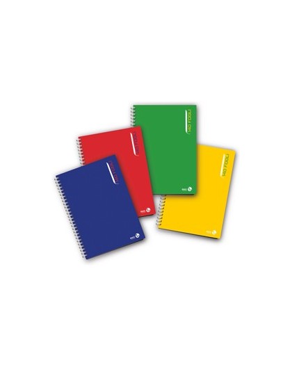 BLOCCO NOTES SPIRALATO L/Lungo 22,3x29,7cm 80gr 4mm 140fg BM