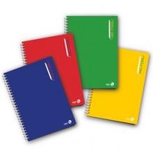 BLOCCO NOTES SPIRALATO L/Lungo 22,3x29,7cm 80gr 1Rigo 140fg BM