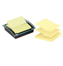DISPENSER 90foglietti Post-it® Super Sticky 101x101mm righe DS440-SSCYL GIALLO C