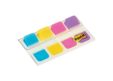 Dispenser 40 SEGNAPAGINA Post-it® INDEX STRONG Mini 676 VIVACI 15,8X38mm