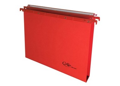 CARTELLA SOSPESA CASSETTO 39/U-3cm ROSSO JOKER BERTESI