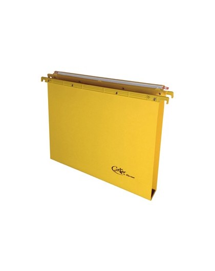 CARTELLA SOSPESA CASSETTO 39/U-3cm GIALLO JOKER BERTESI