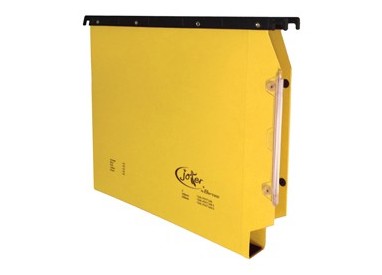 CARTELLA SOSPESA ARMADIO 33/U-3cm GIALLO JOKER BERTESI