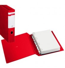 Raccoglitore STELVIO F 65 A4 4Q rosso 22x30cm SEI ROTA
