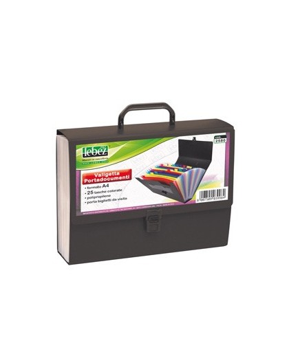 CARTELLA PORTADOCUMENTI 25 TASCHE art.2580 LEBEZ