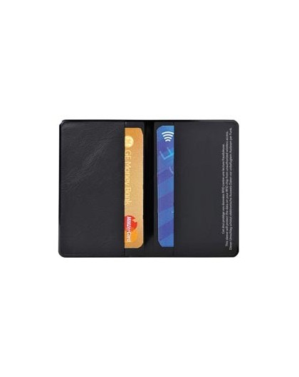 HIDENTITY® Doppio 95x60mm per bancomat /carta di credito NERO Exacompta
