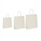 25 SHOPPERS CARTA BIOKRAFT 36X12X41CM TWISTED SABBIA