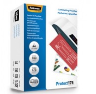 Scatola 100 pouches PROTECT175 175mic A4 Fellowes