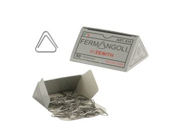 SCATOLA 50 FERMANGOLI ZENITH 815 Acciaio inox 100