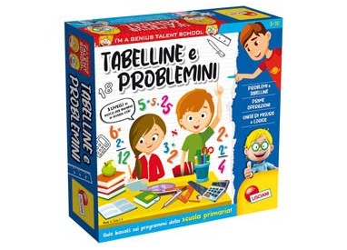 I'm a Genius Tabelline e Problemi Lisciani