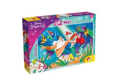 PUZZLE DF SUPERMAXI 108 LITTLE MERMAID LISCIANI