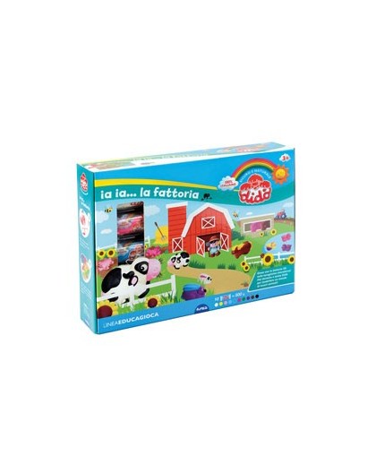 DIDO' FARM 10 salsicciotti, formine e scenario 3D