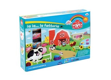DIDO' FARM 10 salsicciotti, formine e scenario 3D