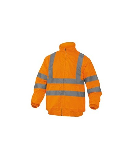 GIUBBOTTO ALTA VISIBILITA' RENO arancio fluo Tg. M