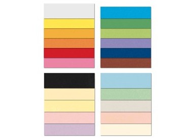 Conf.25 cartoncino Bristol Color 200gr 50x70cm celeste 08 Favini
