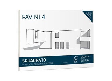 ALBUM FAVINI 4 24X33CM 220GR 20FG LISCIO SQUADRATO