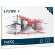 ALBUM FAVINI 4 24X33CM 220GR 20FG RUVIDO