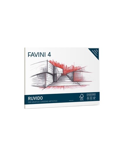 ALBUM FAVINI 4 24X33CM 220GR 20FG RUVIDO