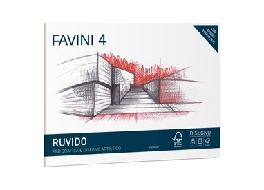 ALBUM FAVINI 4 24X33CM 220GR 20FG RUVIDO